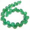 This listing is for the 1 strand of Green Onyx faceted Onion briolettes in size of 7 - 8 mm approx,,Length: 8 inch,,Total Pcs: